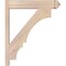 Ekena Millwork Balboa Smooth Arts and Crafts Outlooker, Douglas Fir, 5 1/2"W x 24"D x 28"H OUT06X24X28BOA03SDF - alternate 3